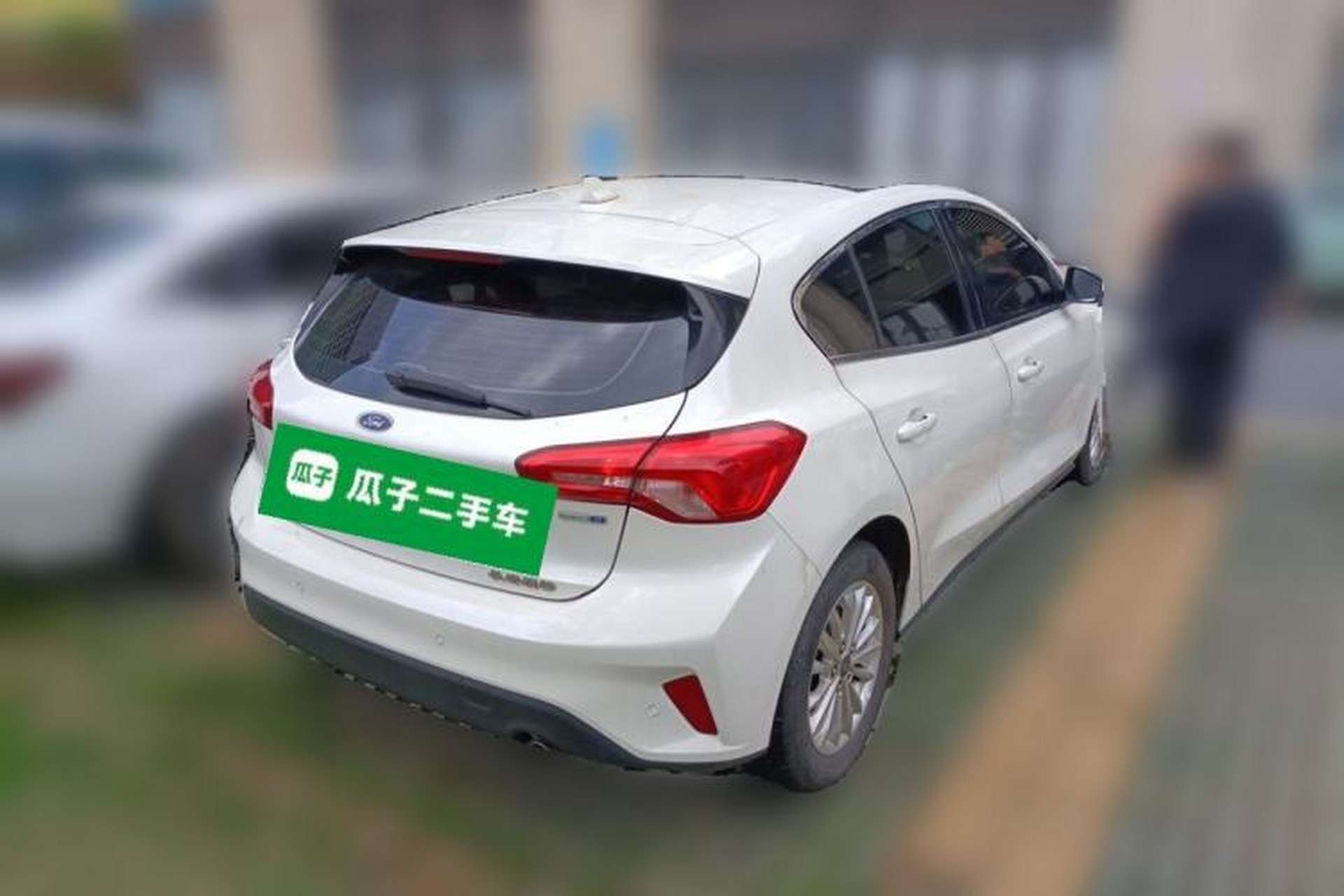 Used Ford Focus 2019 Hatchback EcoBoost 180 Automatic Trendy Model Rear Right 45 Deg