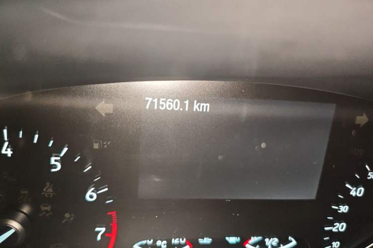 Used Ford Focus 2020 Hatchback EcoBoost 180 Automatic ST Line Odometer Close Up