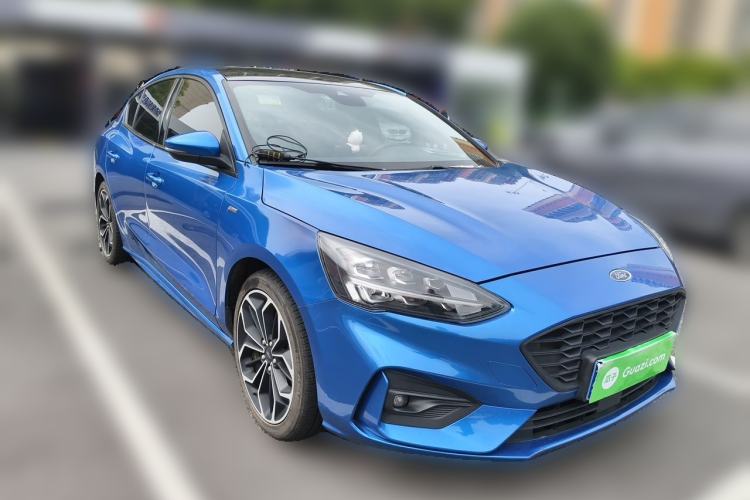 Used Ford Focus 2020 Sedan EcoBoost 180 Automatic ST Line Front Right 45 Deg