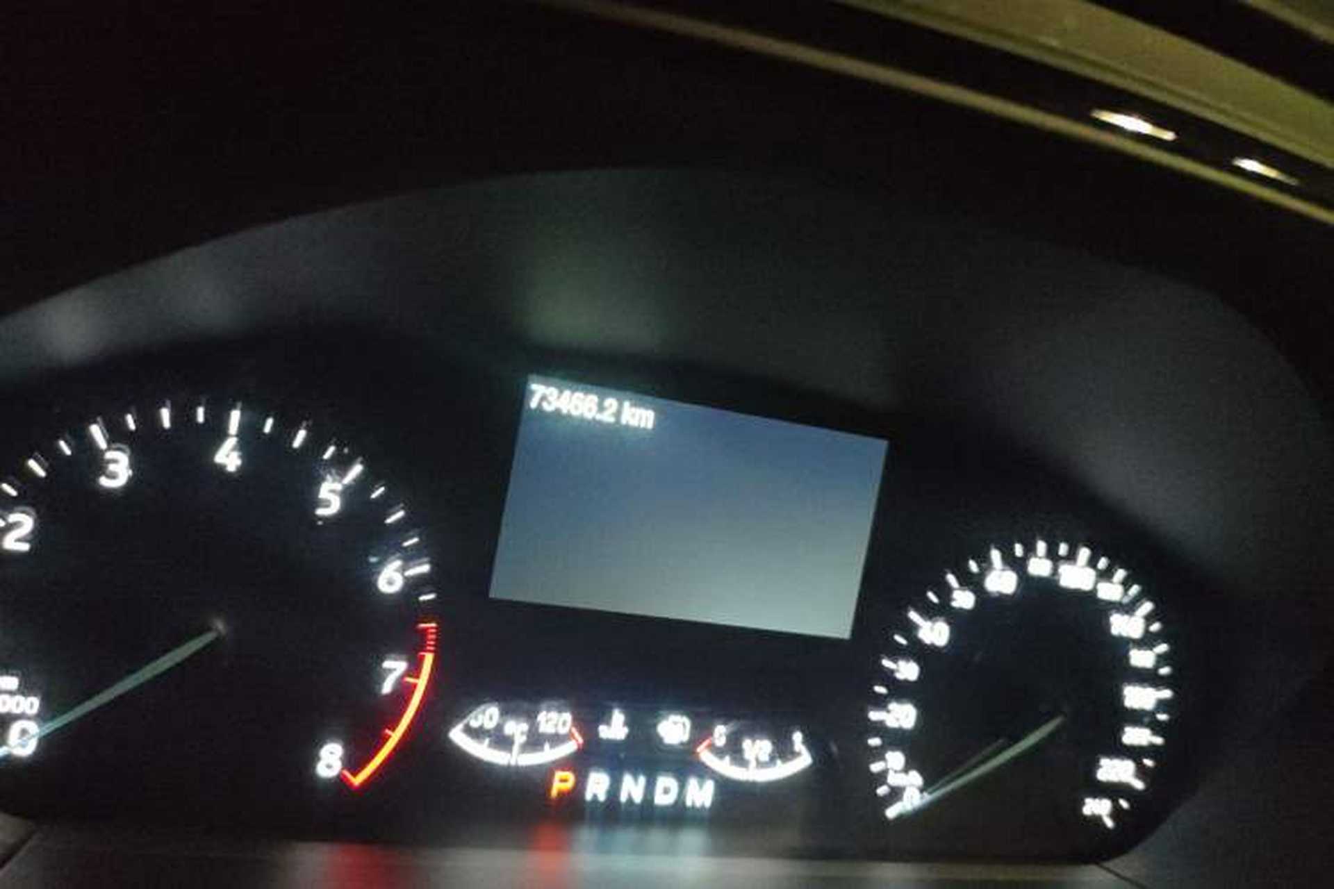 Used Ford Focus 2020 Hatchback EcoBoost 180 Automatic ST Line Odometer Close Up