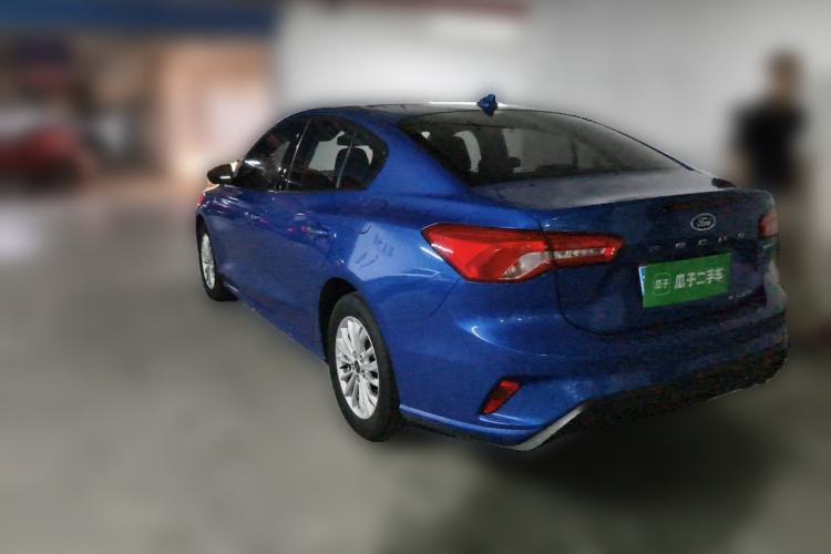 Used Ford Focus 2020 Sedan EcoBoost 180 Automatic Trend Edition Rear Left 45 Deg