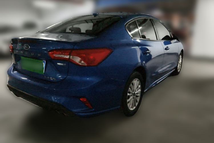 Used Ford Focus 2020 Sedan EcoBoost 180 Automatic Trend Edition Rear Right 45 Deg