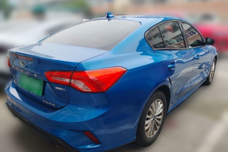 Used Ford Focus 2020 Sedan EcoBoost 180 Automatic Trend Edition Rear Right 45 Deg