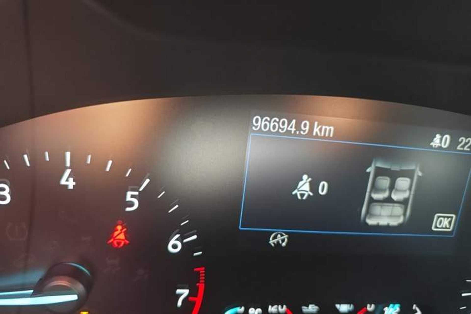 Used Ford Focus 2020 Sedan EcoBoost 180 Automatic Trend Edition Odometer Close Up