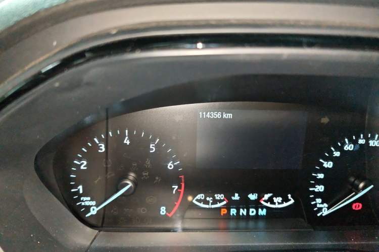 Used Ford Focus 2020 Hatchback EcoBoost 180 Automatic ST Line Odometer Close Up