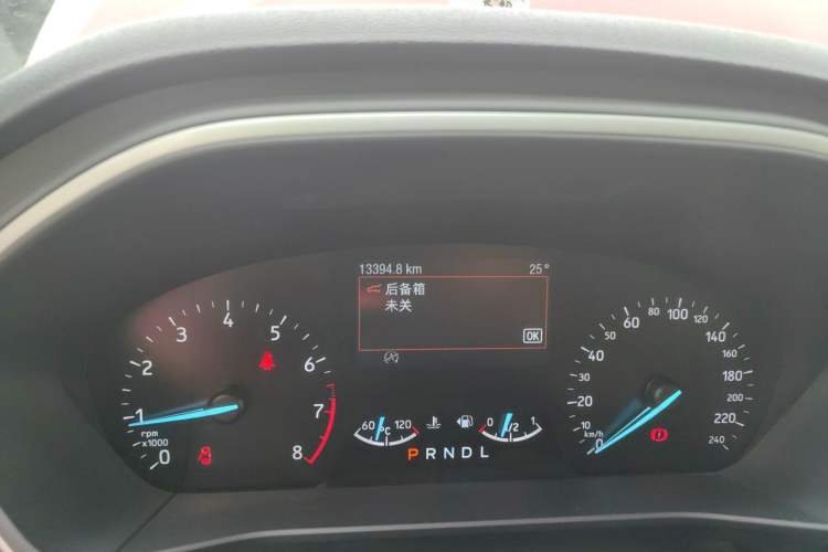 Used Ford Focus 2020 Hatchback 1.5L Automatic Sharp Edition Odometer Close Up