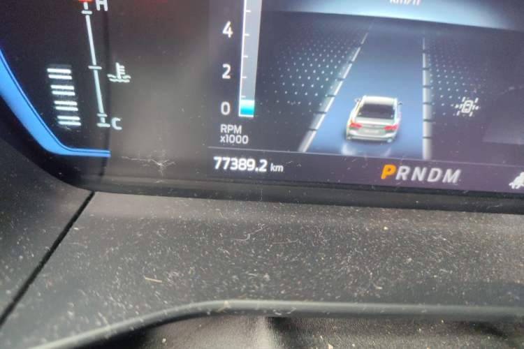Used Ford Focus 2020 Hatchback EcoBoost 180 Automatic ST Line Odometer Close Up