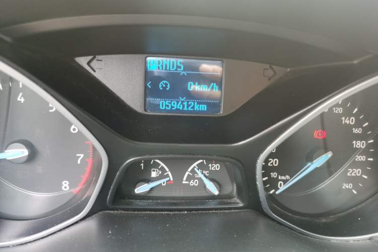 Used Ford Focus 2020 Hatchback Classic 1.5L Automatic Trendy Model Odometer Close Up