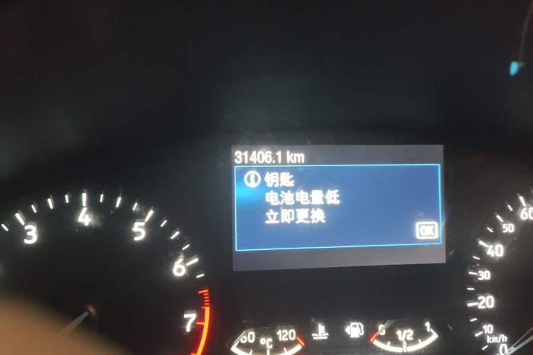 Used Ford Focus 2020 Hatchback EcoBoost 180 Automatic ST Line Odometer Close Up