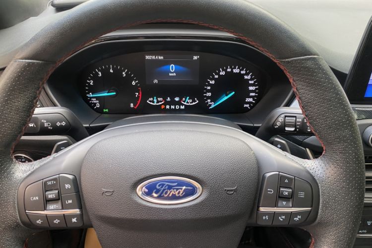 Used Ford Focus 2020 Hatchback EcoBoost 180 Automatic ST Line Odometer Close Up