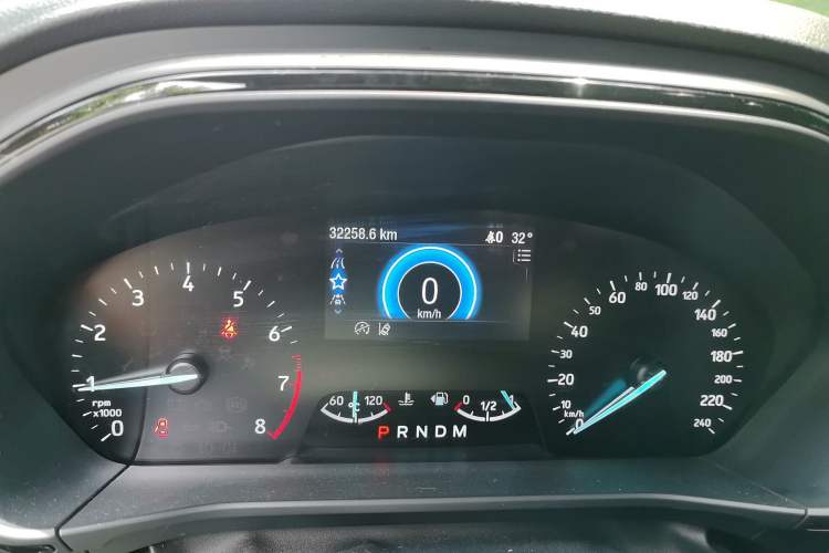 Used Ford Focus 2020 Hatchback EcoBoost 180 Automatic ST Line Odometer Close Up