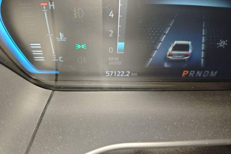 Used Ford Focus 2020 Sedan EcoBoost 180 Automatic ST Line Odometer Close Up