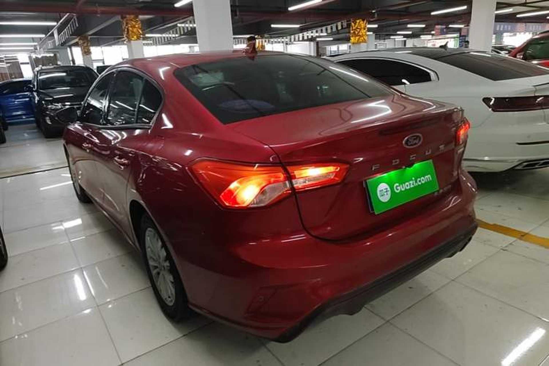 Used Ford Focus 2020 Sedan EcoBoost 180 Automatic Trend Edition Rear Left 45 Deg