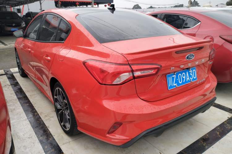 Used Ford Focus 2020 Sedan EcoBoost 180 Automatic ST Line Rear Left 45 Deg