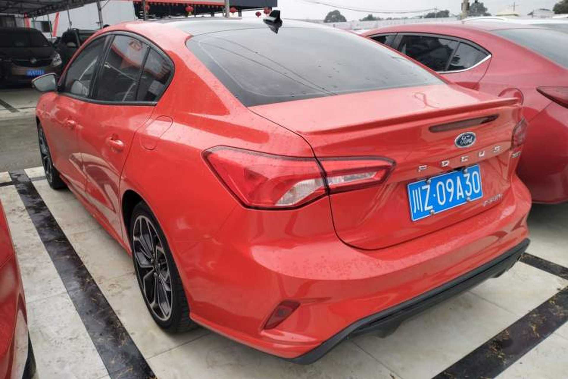 Used Ford Focus 2020 Sedan EcoBoost 180 Automatic ST Line Rear Left 45 Deg