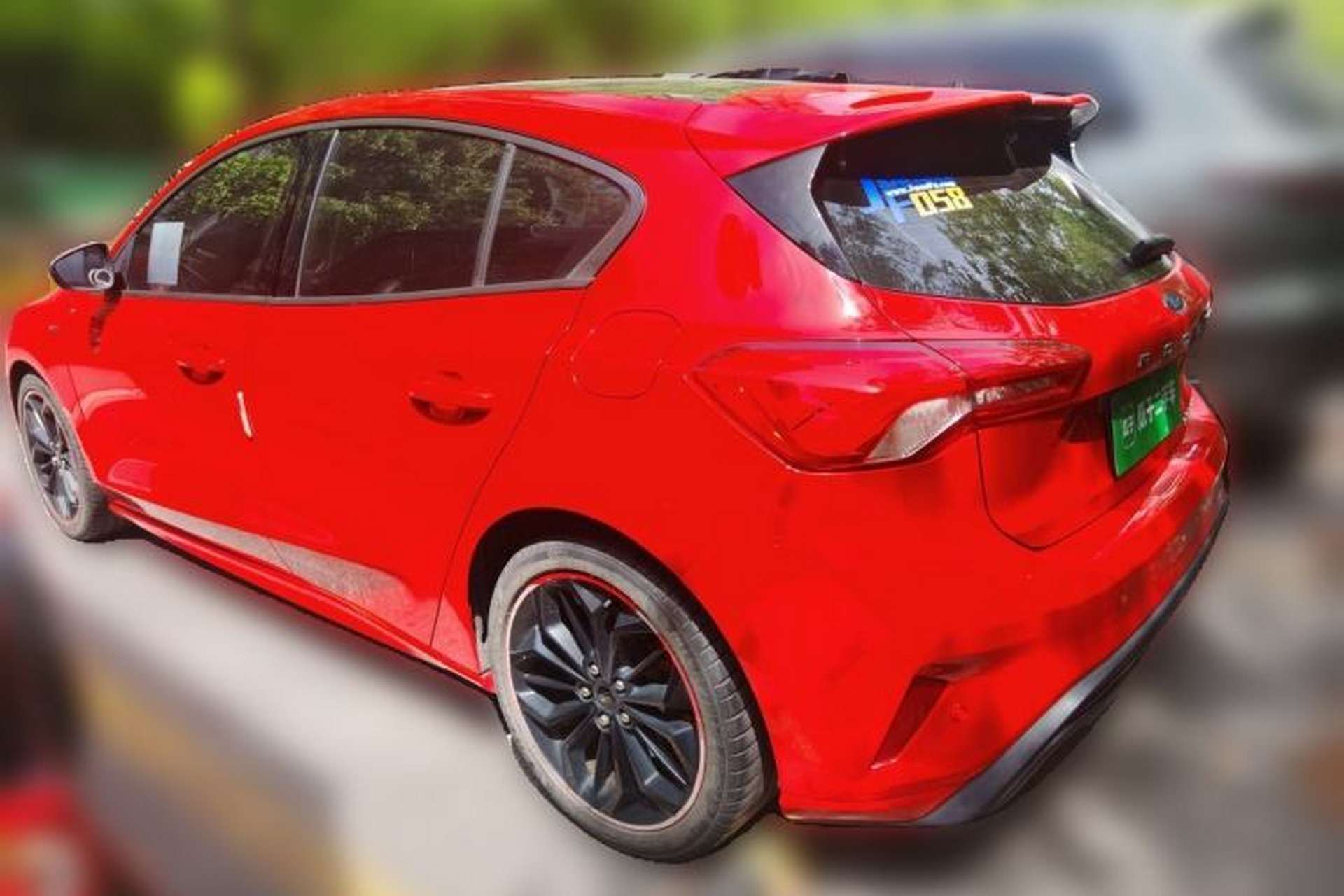 Used Ford Focus 2020 Hatchback EcoBoost 180 Automatic ST Line Rear Left 45 Deg