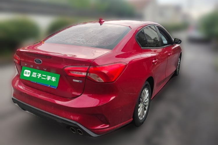 Used Ford Focus 2020 Sedan EcoBoost 180 Automatic Trend Edition Rear Right 45 Deg