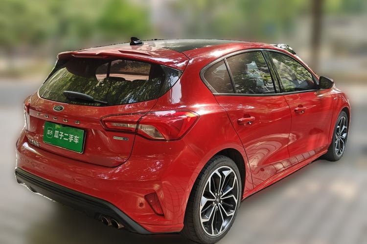 Used Ford Focus 2020 Hatchback EcoBoost 180 Automatic ST Line Rear Right 45 Deg
