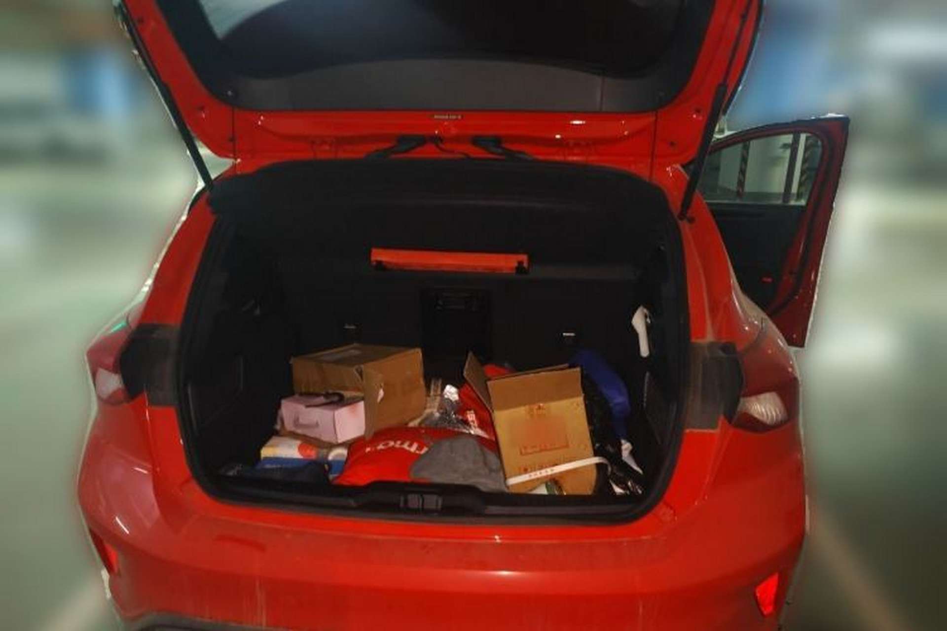 Used Ford Focus 2020 Hatchback EcoBoost 180 Automatic ST Line Trunk