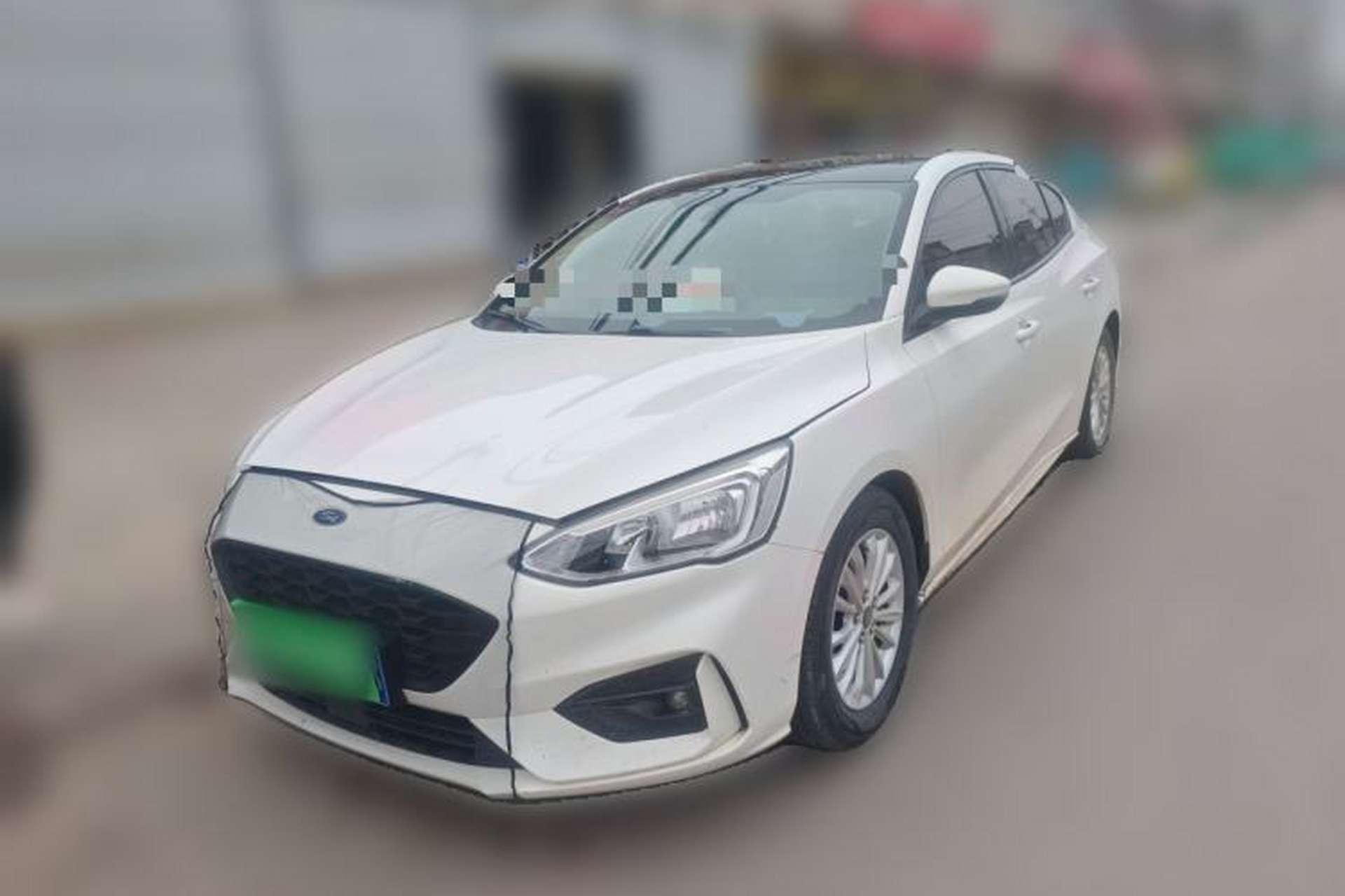 Used Ford Focus 2020 Sedan EcoBoost 180 Automatic Trend Edition Front Left 45 Deg