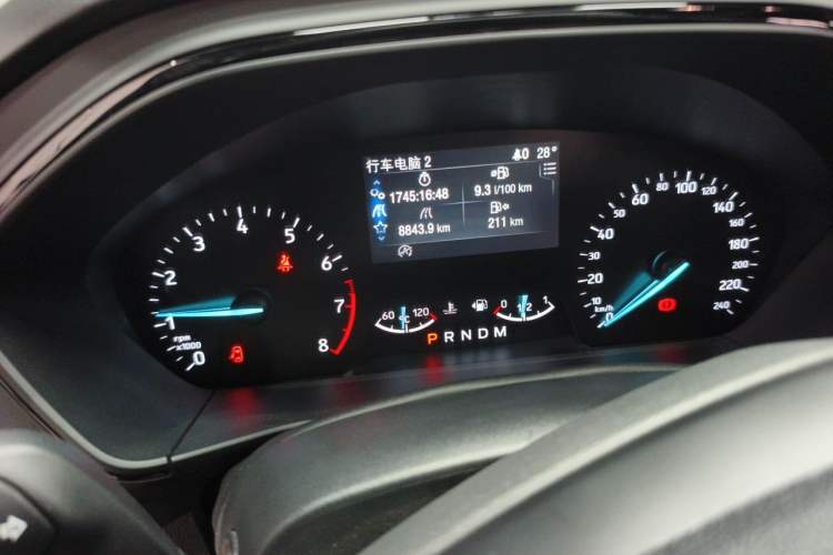 Used Ford Focus 2020 Sedan EcoBoost 180 Automatic Titanium Edition Instrument Cluster