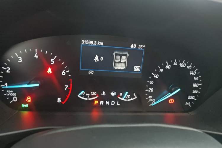 Used Ford Focus 2020 Sedan EcoBoost 180 Automatic Trend Edition Instrument Cluster