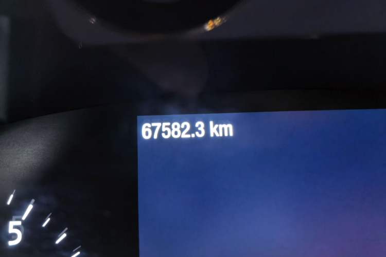 Used Ford Focus 2020 Sedan EcoBoost 180 Automatic Trend Edition Odometer Close Up