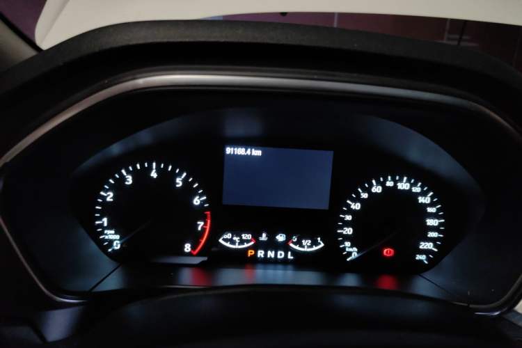 Used Ford Focus 2020 Sedan EcoBoost 180 Automatic Trend Edition Odometer Close Up