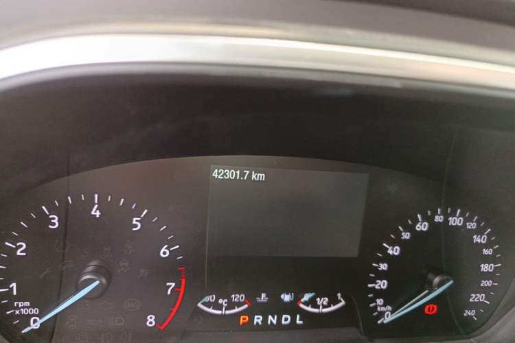 Used Ford Focus 2020 Hatchback EcoBoost 180 Automatic Trend Edition Odometer Close Up