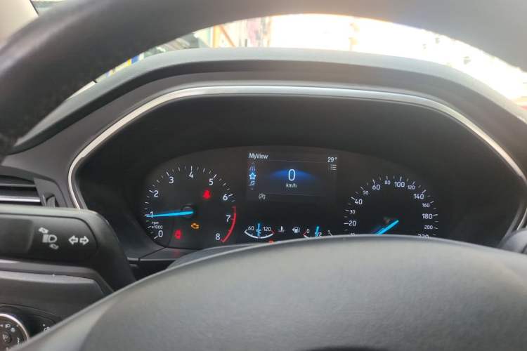 Used Ford Focus 2020 Sedan EcoBoost 180 Automatic Trend Edition Odometer Close Up