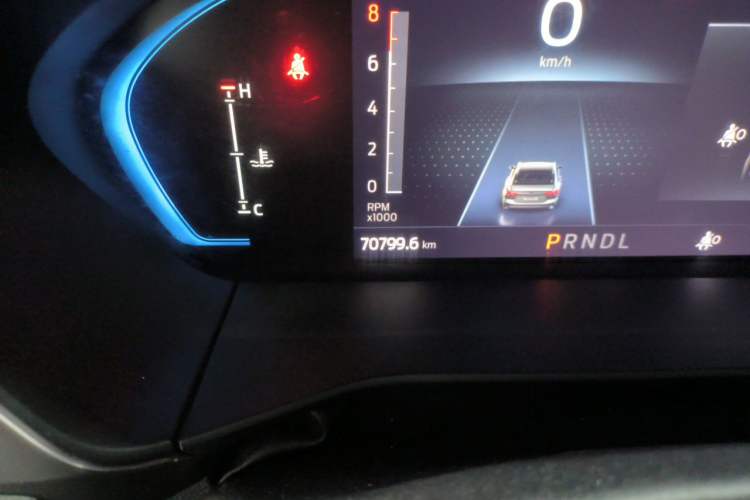 Used Ford Focus 2020 Sedan EcoBoost 180 Automatic Trend Edition Odometer Close Up