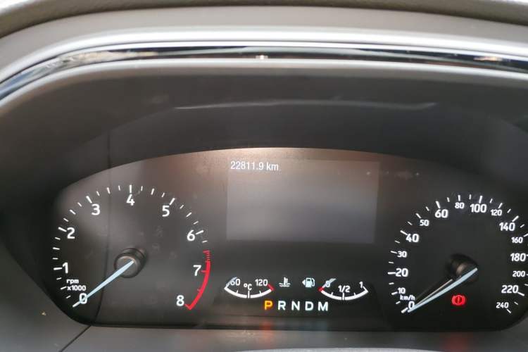 Used Ford Focus 2020 Hatchback EcoBoost 180 Automatic ST Line Odometer Close Up