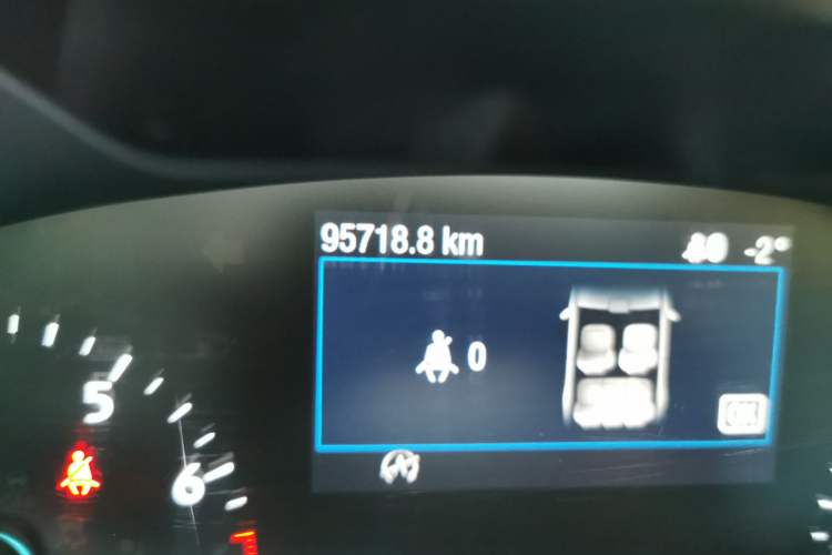 Used Ford Focus 2020 Sedan EcoBoost 180 Automatic Trend Edition Odometer Close Up