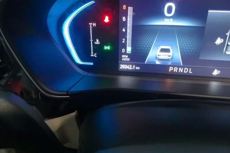 Used Ford Focus 2020 Sedan EcoBoost 180 Automatic Trend Edition Odometer Close Up