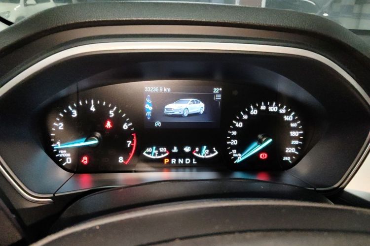 Used Ford Focus 2020 Sedan 1.5L Automatic Sharp Edition Odometer Close Up