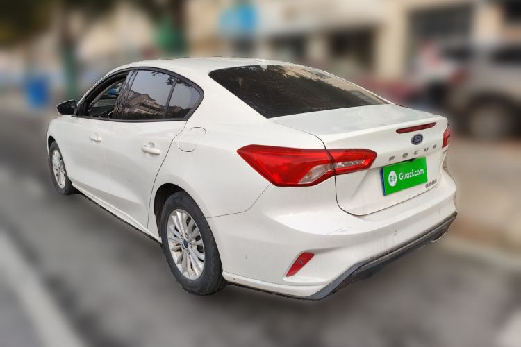Used Ford Focus 2020 Sedan EcoBoost 180 Automatic Trend Edition Rear Left 45 Deg