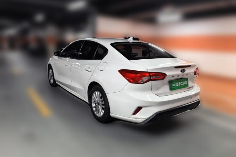 Used Ford Focus 2020 Sedan EcoBoost 180 Automatic Trend Edition Rear Left 45 Deg