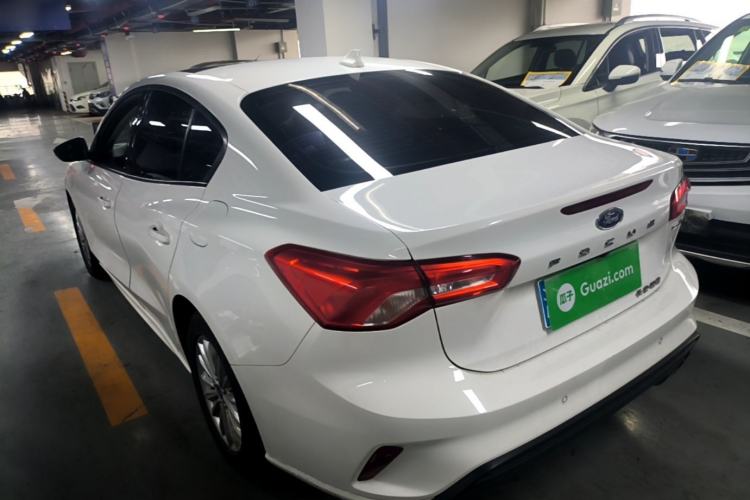 Used Ford Focus 2020 Sedan EcoBoost 180 Automatic Trend Edition Rear Left 45 Deg