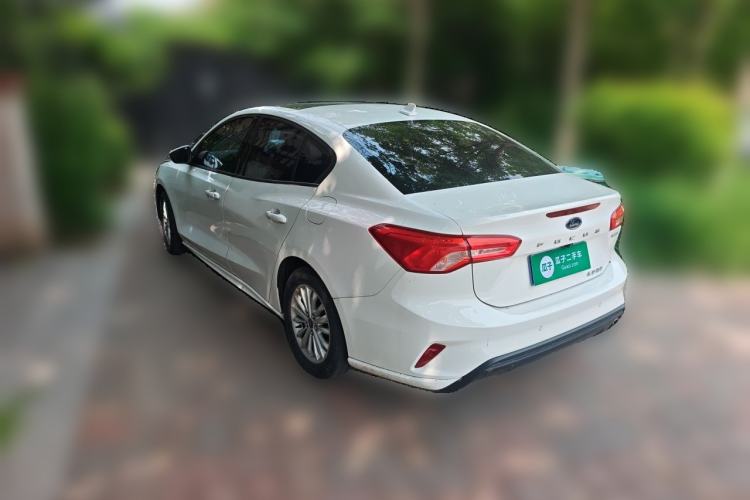 Used Ford Focus 2020 Sedan EcoBoost 180 Automatic Trend Edition Rear Left 45 Deg