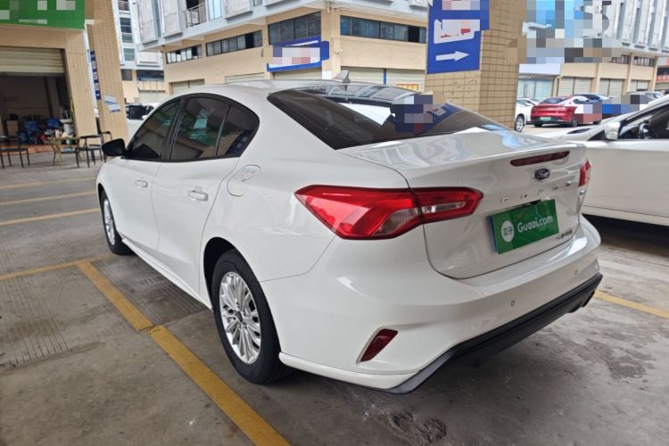 Used Ford Focus 2020 Sedan EcoBoost 180 Automatic Trend Edition Rear Left 45 Deg