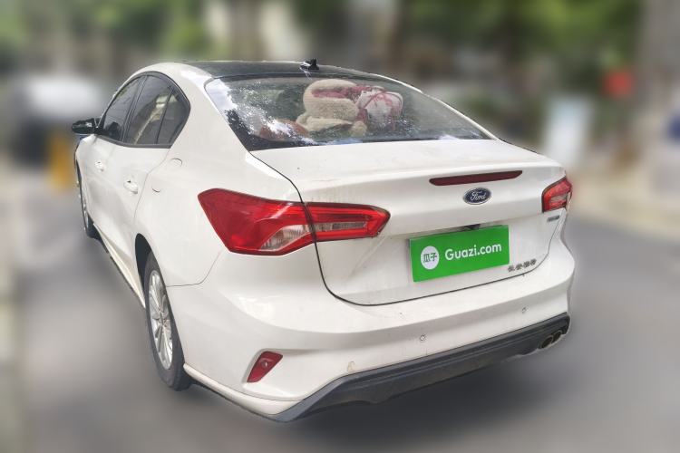 Used Ford Focus 2020 Sedan EcoBoost 180 Automatic Trend Edition Rear Left 45 Deg
