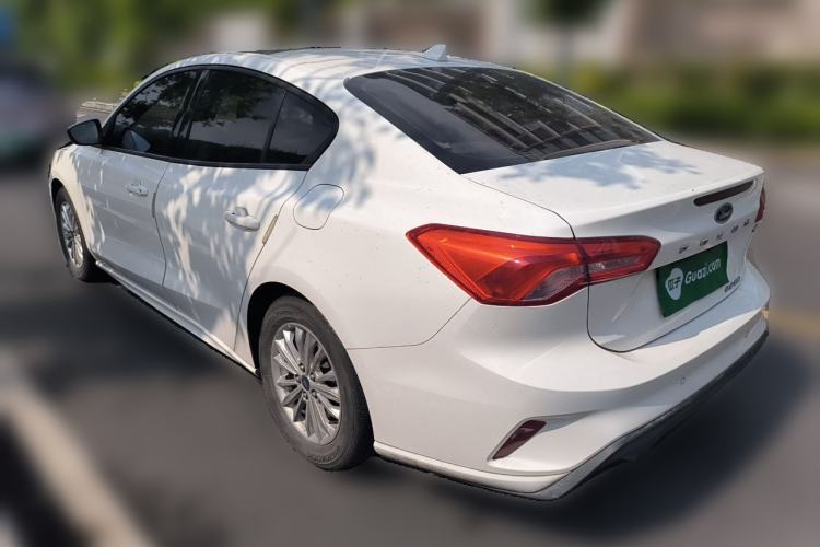 Used Ford Focus 2020 Sedan EcoBoost 180 Automatic Trend Edition Rear Left 45 Deg
