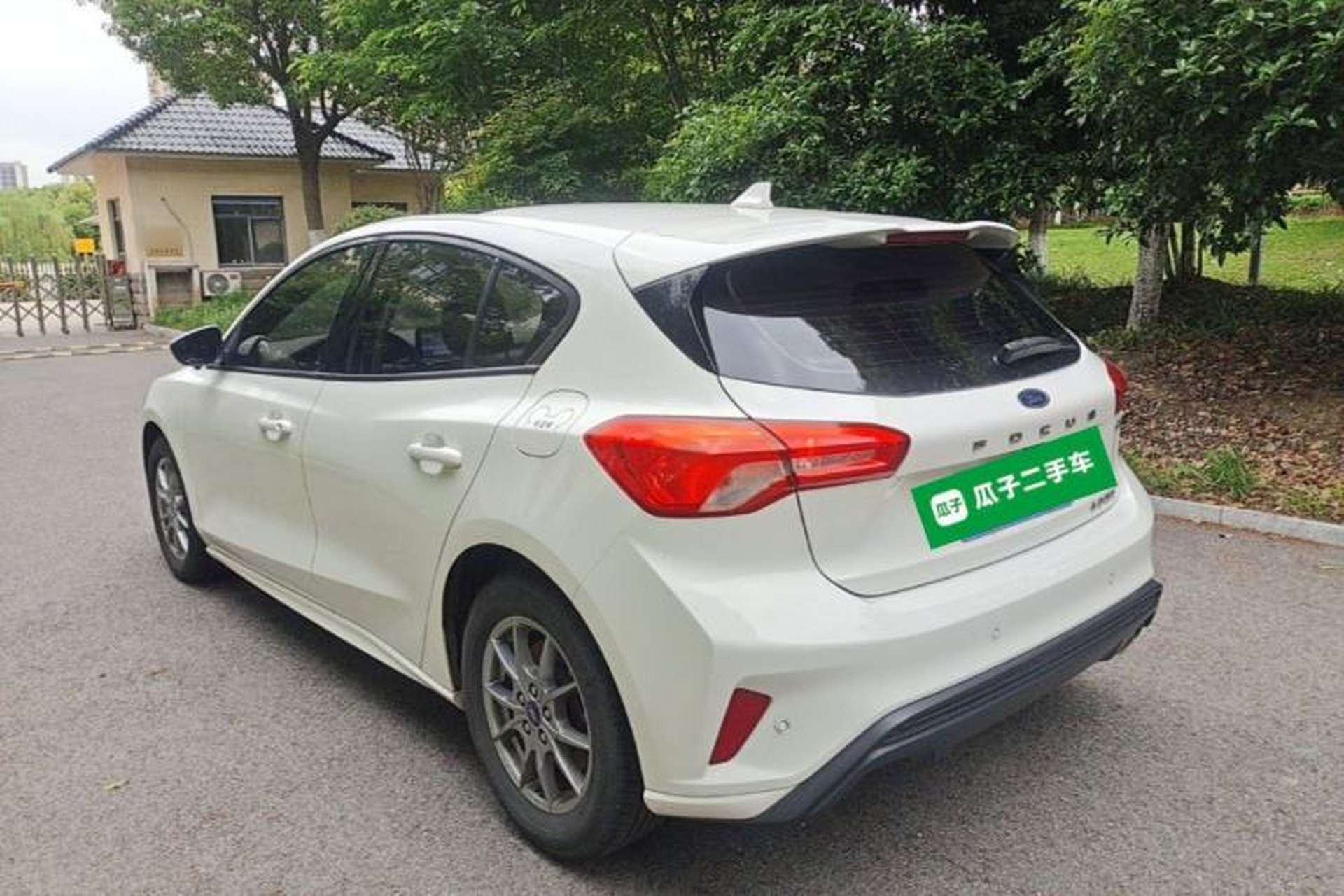 Used Ford Focus 2020 Hatchback EcoBoost 180 Automatic Trend Edition Rear Left 45 Deg