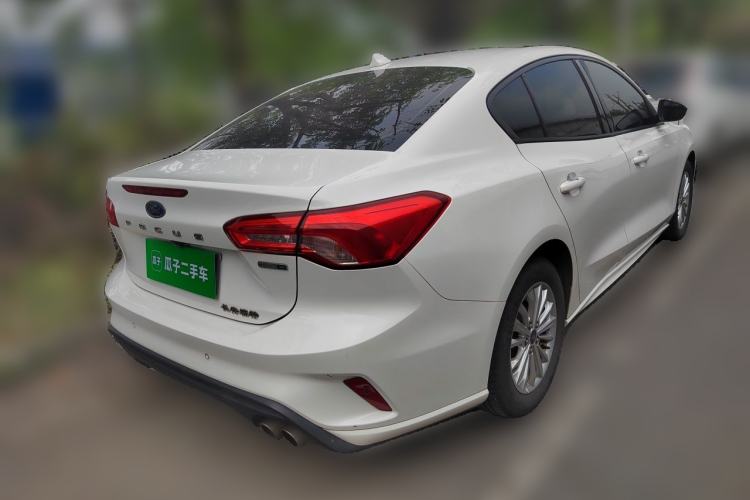 Used Ford Focus 2020 Sedan EcoBoost 180 Automatic Trend Edition Rear Right 45 Deg