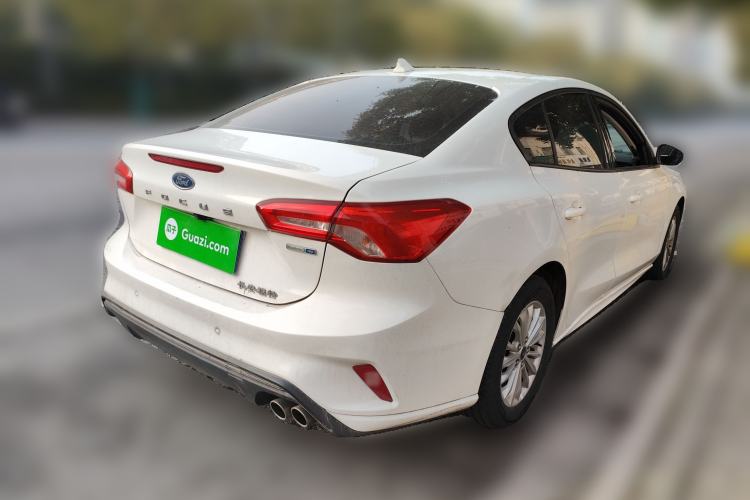 Used Ford Focus 2020 Sedan EcoBoost 180 Automatic Trend Edition Rear Right 45 Deg