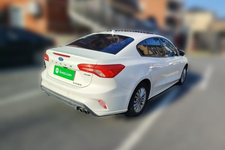 Used Ford Focus 2020 Sedan EcoBoost 180 Automatic Trend Edition Rear Right 45 Deg