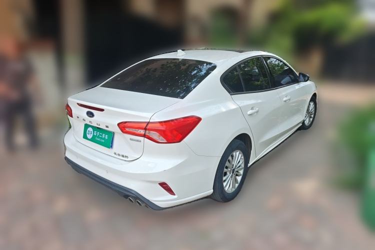 Used Ford Focus 2020 Sedan EcoBoost 180 Automatic Trend Edition Rear Right 45 Deg