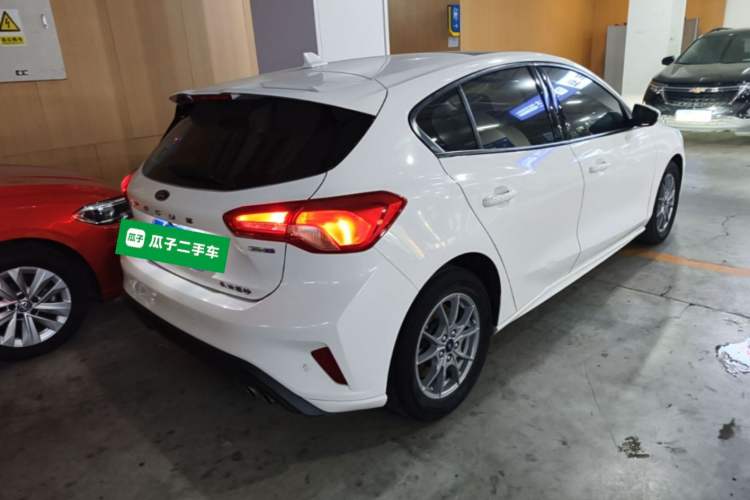 Used Ford Focus 2020 Hatchback EcoBoost 180 Automatic Trend Edition Rear Right 45 Deg