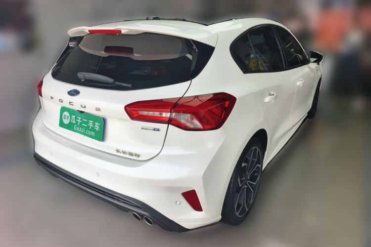 Used Ford Focus 2020 Sedan EcoBoost 180 Automatic Titanium Edition Rear Right 45 Deg