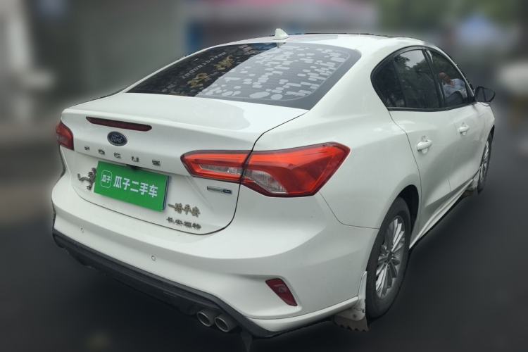 Used Ford Focus 2020 Sedan EcoBoost 180 Automatic Trend Edition Rear Right 45 Deg